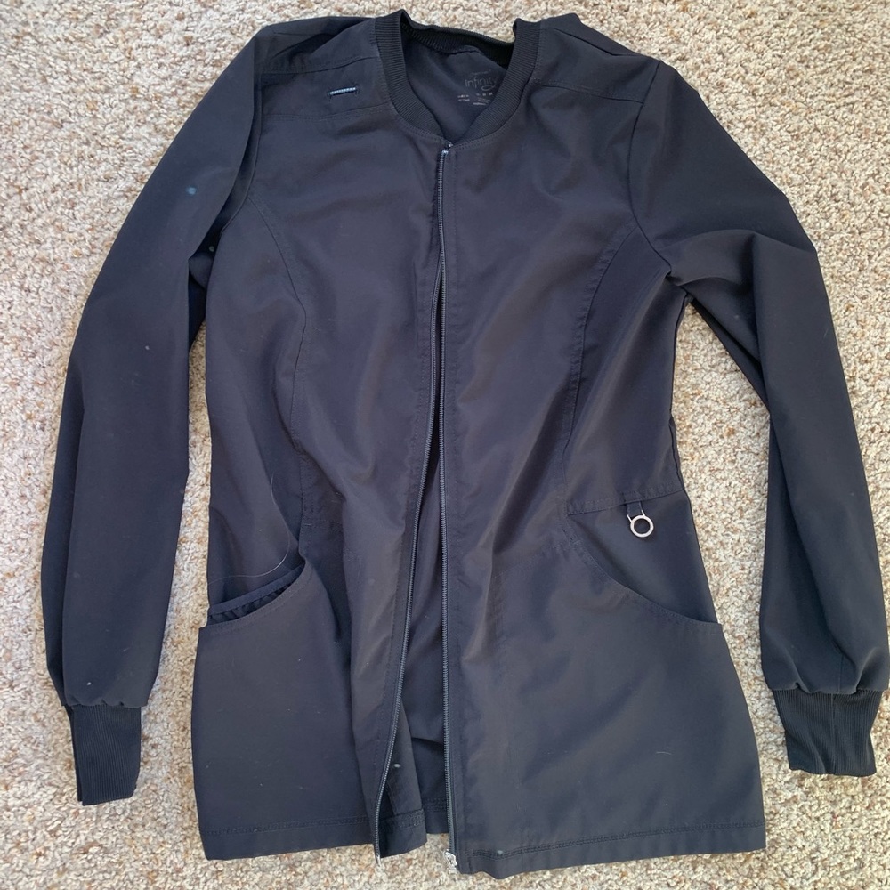 Cherokee Infinity Scrub Jacket